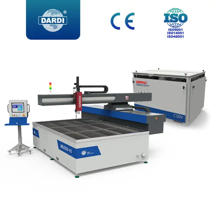 High-Tech 3000x6000 CNC Stainless Steel Water Jet Cutter Machine X*Y High-Tech Water Cutting Tool