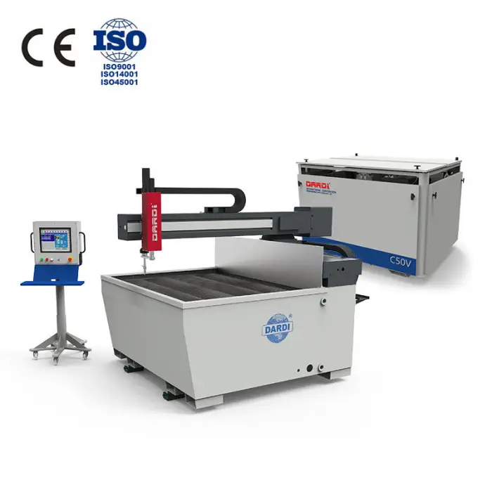 CNC Water Jet Metal Cutter Stainless Steel Water Cutting Machine 1300*1300 X*y