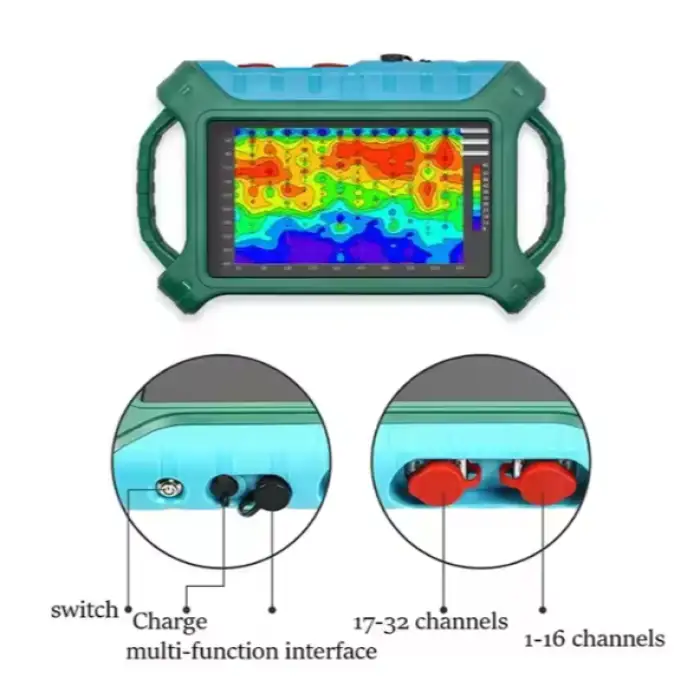 Factory Price ADMT-300S-X Water Finder Detector Digital Single Channel 300 Meter Ground Water Finder Borewell Detection