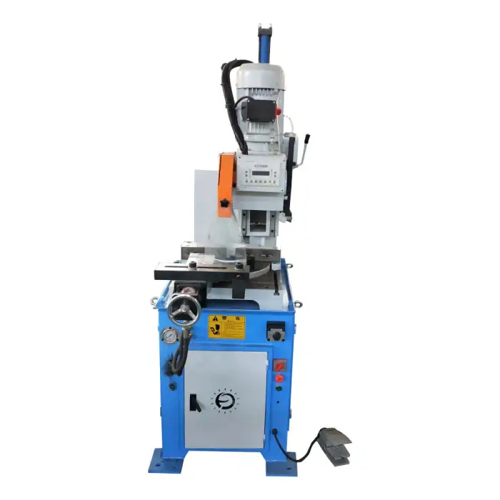 Double Head Alloy Steel Semi Automatic SS Hollow 350 315 Copper Iron Pipe Cutting Machine