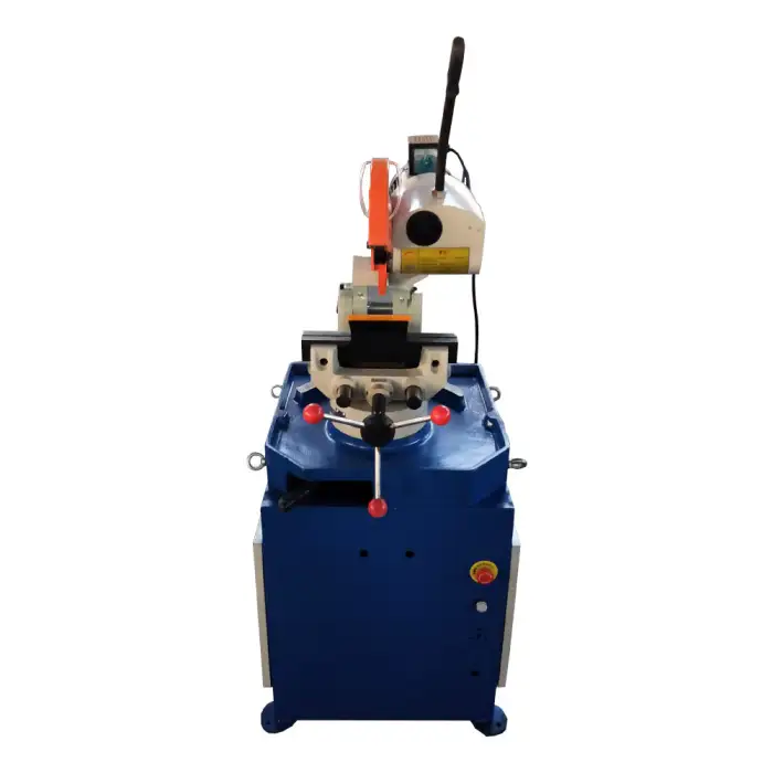 Double Head Alloy Steel Semi Automatic SS Hollow 350 315 Copper Iron Pipe Cutting Machine