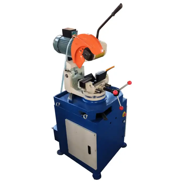 Double Head Alloy Steel Semi Automatic SS Hollow 350 315 Copper Iron Pipe Cutting Machine