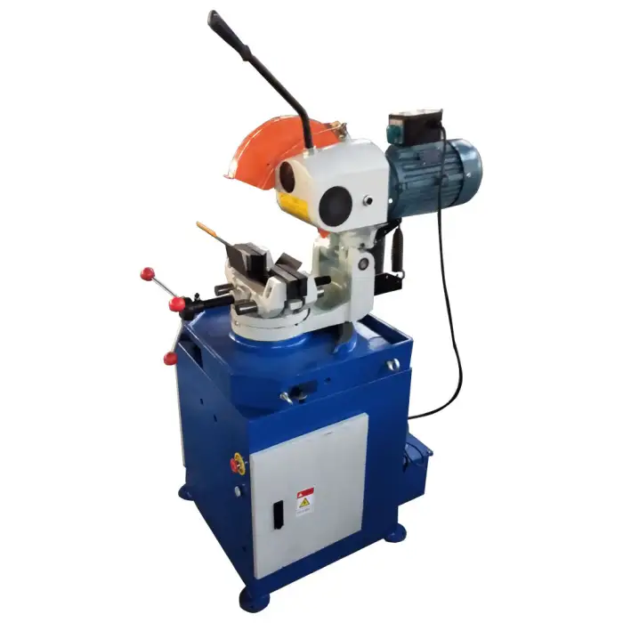 Double Head Alloy Steel Semi Automatic SS Hollow 350 315 Copper Iron Pipe Cutting Machine