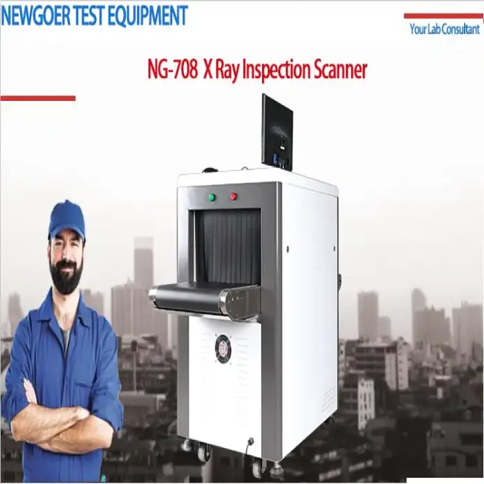 X-Ray Inspection System in Airport Security Baggage Scanning Machine Metal Detector Model: NG-708