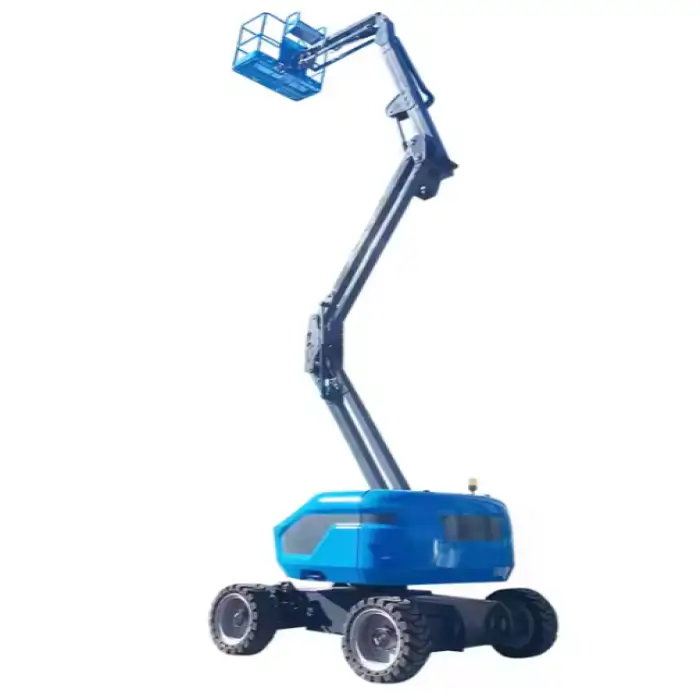 PLK 10m 12m 14m Cherry Picker Construction Site Use Aerial Work Platform Articulated Boom Lift