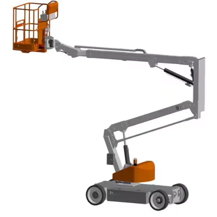 PLK 10m 12m 14m Cherry Picker Construction Site Use Aerial Work Platform Articulated Boom Lift for Sales