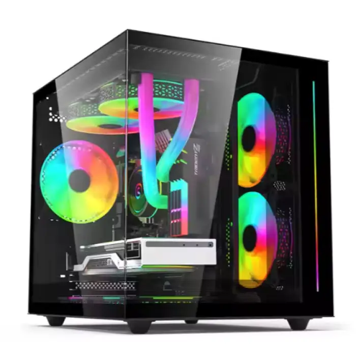 Game Desktop Amd 5600x Cpu Gtx1660s 6g 500gb M2 8g Ram Pc All in One Pc Gaming Desktop Computer