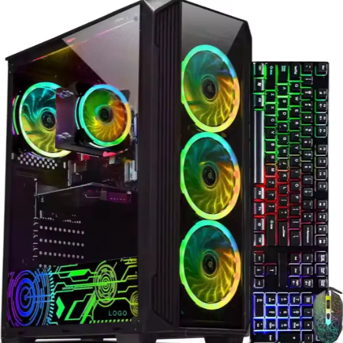 Professional Home Gaming Computer Console RGB Gaming PC Intel Core I7 RTX2060 6G GDDR5, 32GB DDR4 RAM Memory, 1TB SSD