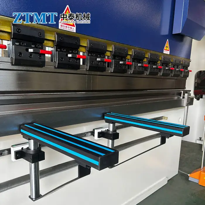 ZTMT 80T 3200mm NC Press Brake Estun E21 Control New Synchronized Stainless Steel X-Y 2 Axis Back gauge Travel Motor