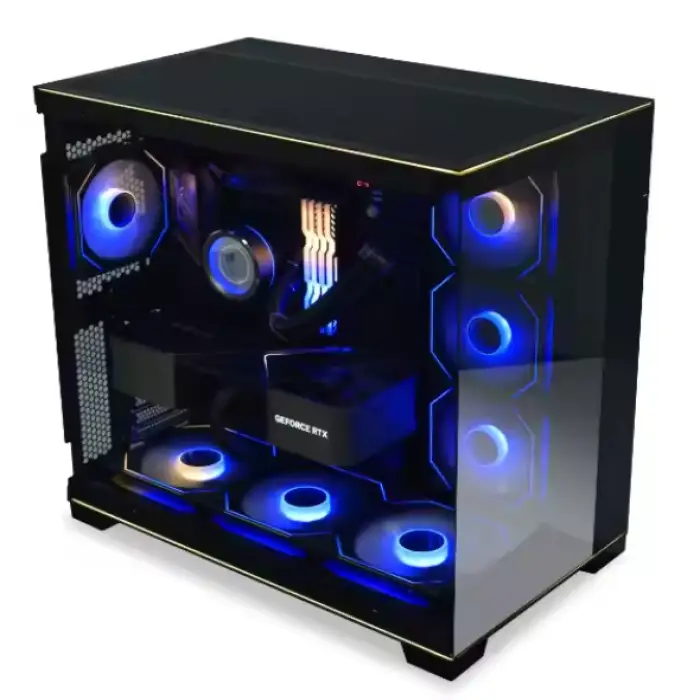 LIAN LI O11D EVO RGB PC CASE Light Strips Tempered Glass Dual Chamber Chassis E-ATX Medium Gaming case