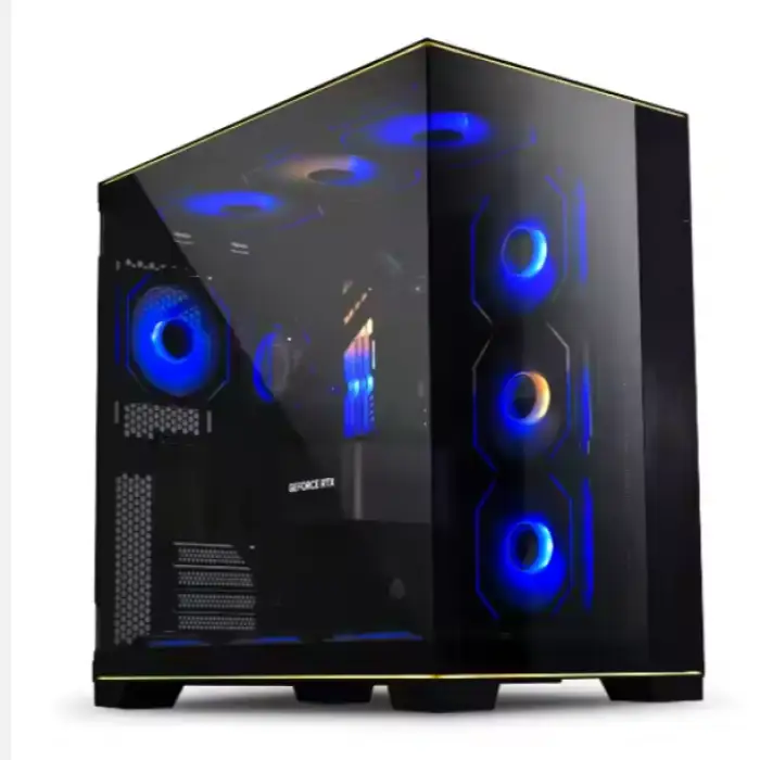 LIAN LI O11D EVO RGB PC CASE Light Strips Tempered Glass Dual Chamber Chassis E-ATX Medium Gaming case