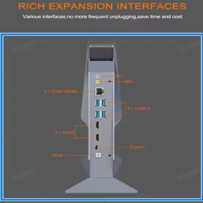 13th Gen Gaming Mini Computer RTX4060 RTX3050 8G Intel I9 13900H 12900H I7 13700H RGB Mini Gamer PC Desktop Barebone PC WiFi6