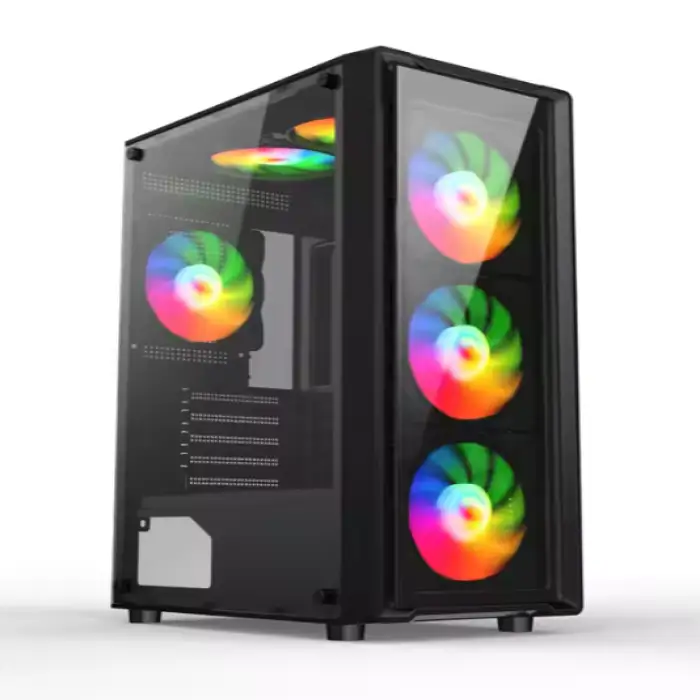 305-3 Glass Gaming Case Desktop Gabinete Gamer RGB Boitier Gamer Computer PC Case Chasis