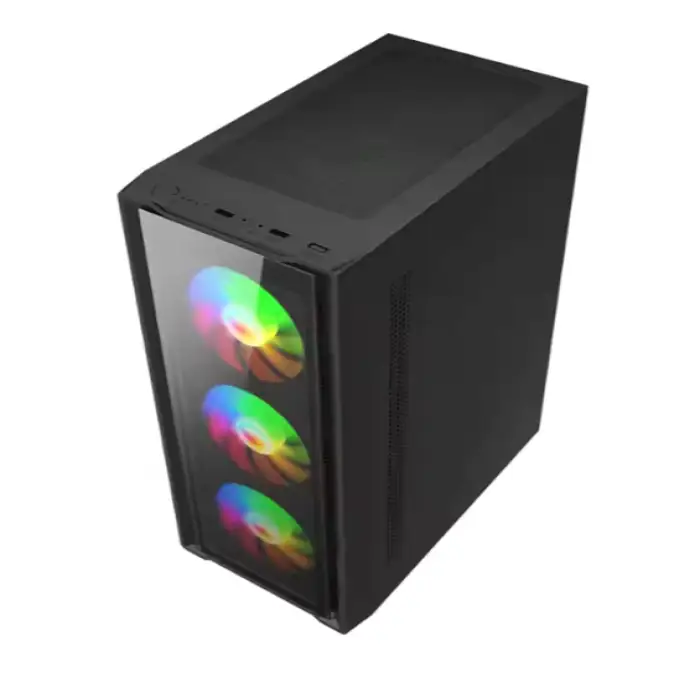 305-3 Glass Gaming Case Desktop Gabinete Gamer RGB Boitier Gamer Computer PC Case Chasis