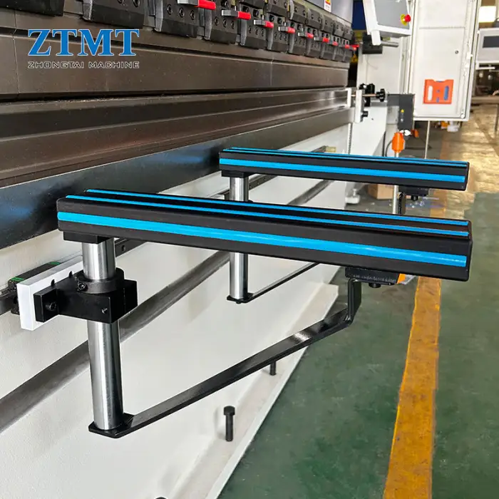 ZHONGTAI Automatic NC Press Brake 125T3200mm Hydraulic Sheet Metal Bending Machine TP01S Controller New Motor Pump Aluminum