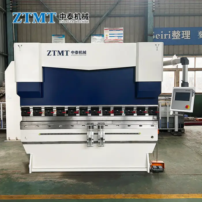 Zhongtai 2500mm 4+1 Axis CNC Press Brake Bending Machine TW Series 63T with Raynen Servo Control for Steel Sheet Processing