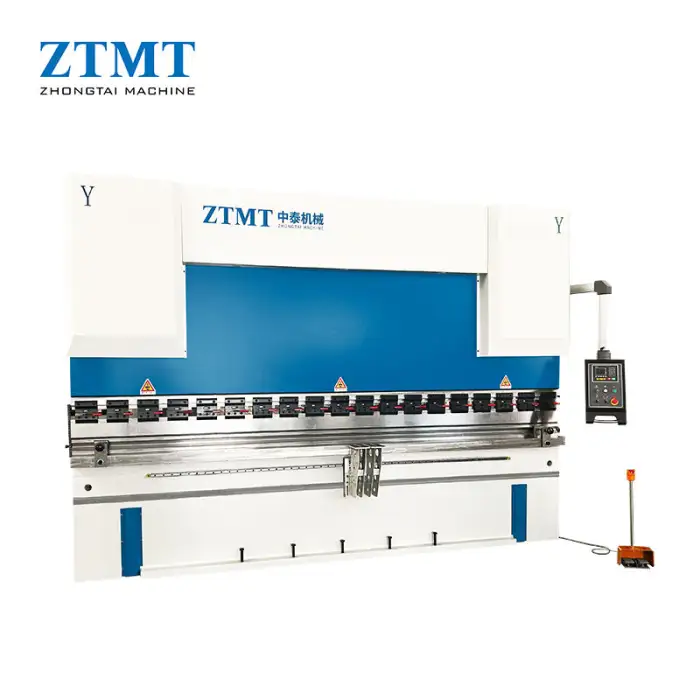 Automatic NC Hydraulic Sheet Metal Bending Machine High Accuracy 300T 4000mm 2 Axis ESTUN E21 Control System Aluminum Brand New