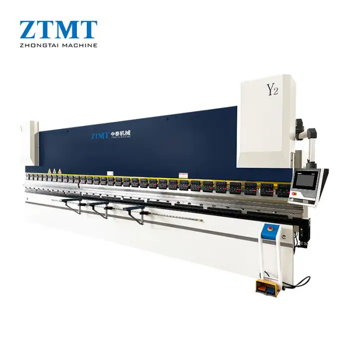 ZTMT TW Series 160t 5000mm Automatic NC Press Brake Rack and Pinion Synchronization