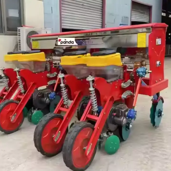 4 Rows Maize Planter With Fertilizer Corn Seeder for Tractor