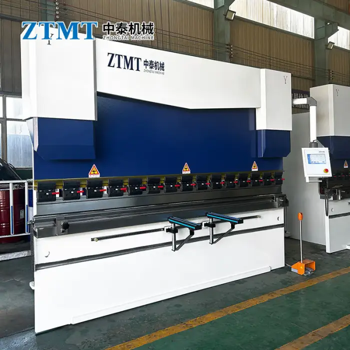 ZTMT 160T 4000mm 4 Meter NC Press Brake Bending Machine Estun E21 TP10S DA41S Control System Processing Carbon Steel Sheets