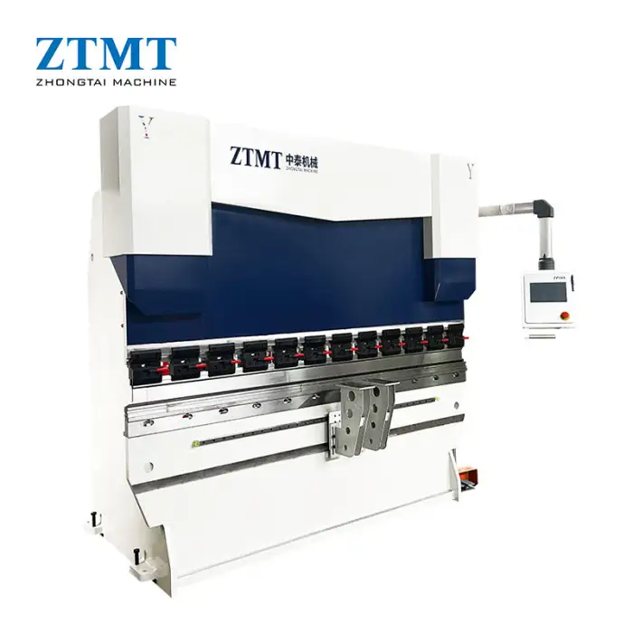 Zhongtai 100Tons 125T 2500mm Automatic Sheet Metal Bender WC67Y WC67K Press Brake with Hiwin Linear Guide Aluminum Processing