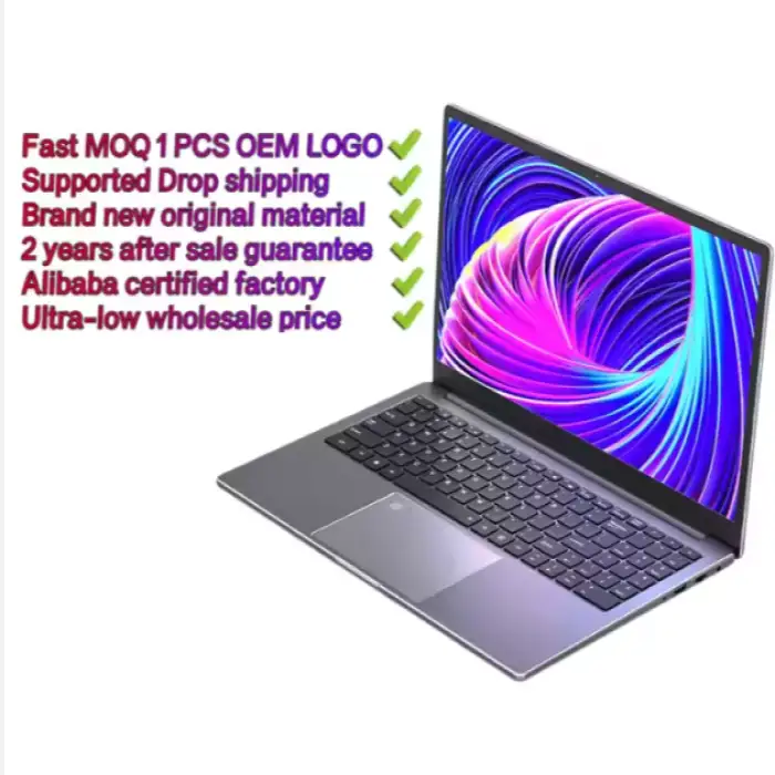 Brand New Wholesale 15.6 inch Touch Screen Win10/11 Intel N100 32GB RAM+128GB/256GB/512GB/1TB ROM Learning Business Laptops