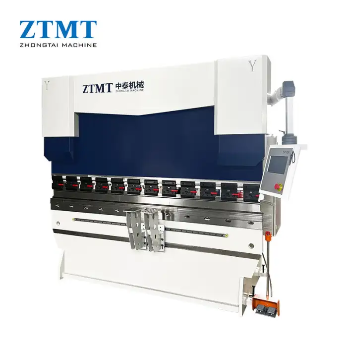 70T 2500 CNC Press Brake 4+1 Axis DELEM CYBELEC Controls System Stainless Steel Metal Sheet Machine