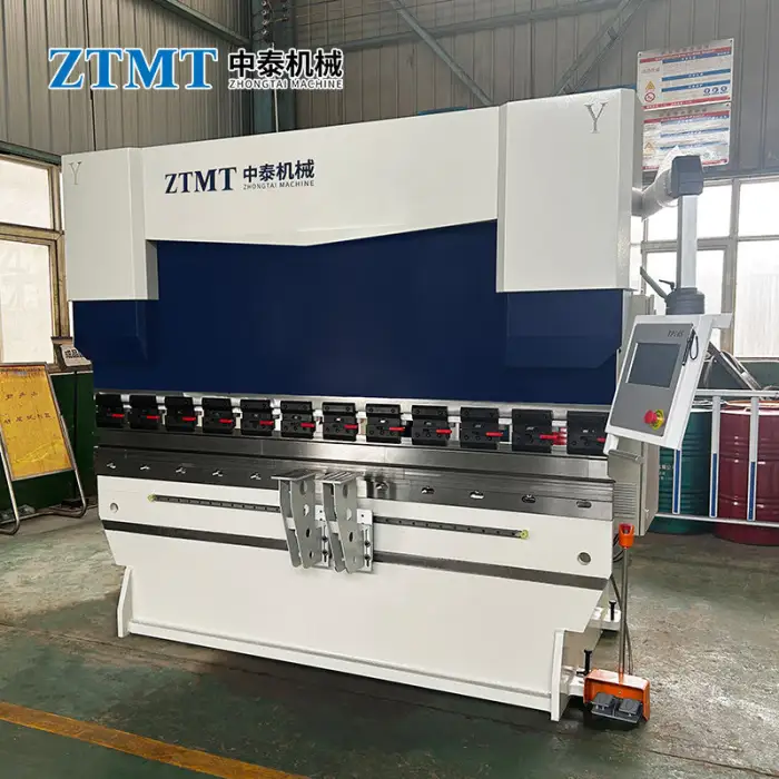 ZTMT 40T 2500mm Maofeng TW Series CNC Press Brake Synchronized with TP10S Control System for Carbon Steel Machining