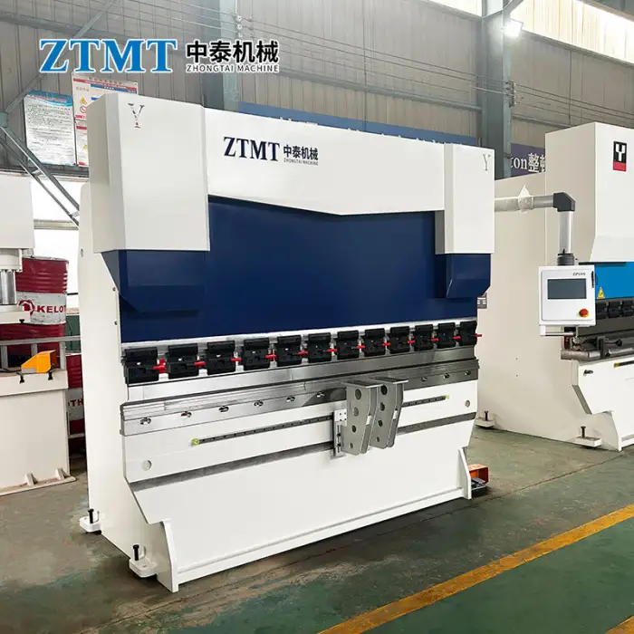 ZTMT Best Quality Automatic CNC Press Brake Machine 50T/63T/80Ttons Small Size with 2500mm Bending Length Stainless Folding