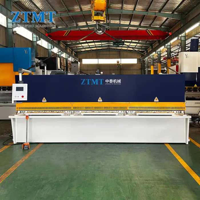 ZTMT QC12K Series Hydraulic Swing Beam Shearing Machine 10*3200mm with CT8 Control System