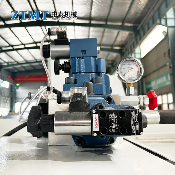 ZTMT QC12Y 10X4000 Hydraulic Swing Beam (CNC) Shearing Machine Economical Control System