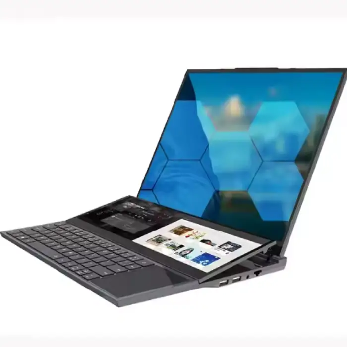 Dual Screen Laptop 16''+14'' Touch Screen Notebook Intel Core I9 10885H up to 5.3Ghz Eight Core 16GB RAM Ddr4 2TB SSD