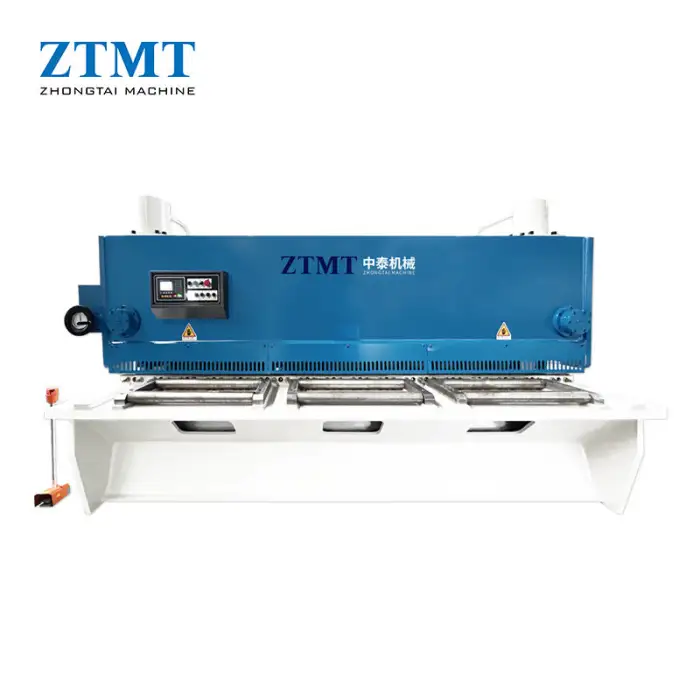 ZTMT QC11Y 10*6000 Hydraulic Guillotine Shearing Machine Economical CNC Control System Automatic for Construction Industries