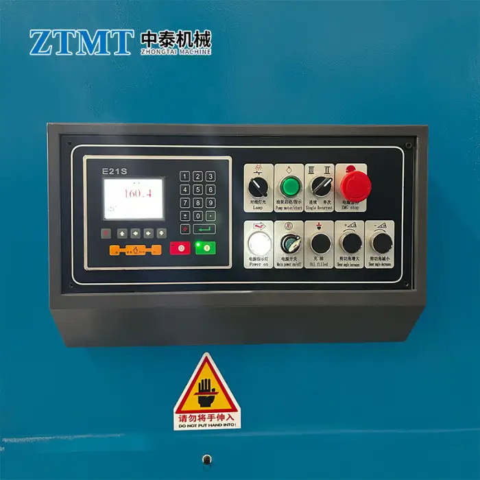 ZTMT QC11Y 10*6000 Hydraulic Guillotine Shearing Machine Economical CNC Control System Automatic for Construction Industries