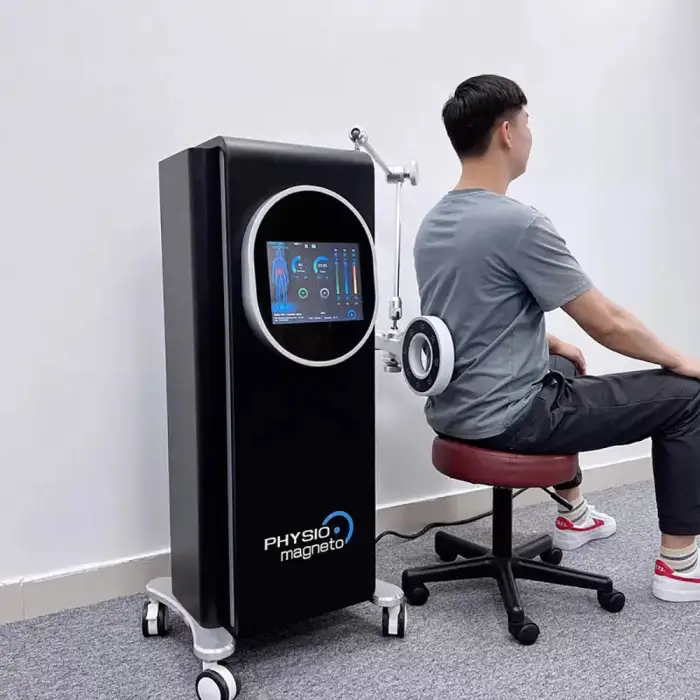 Newest Vertical Pain Relief Physio Magneto 300Khz Frequency Physical Musculoskeletal Therapy Machine