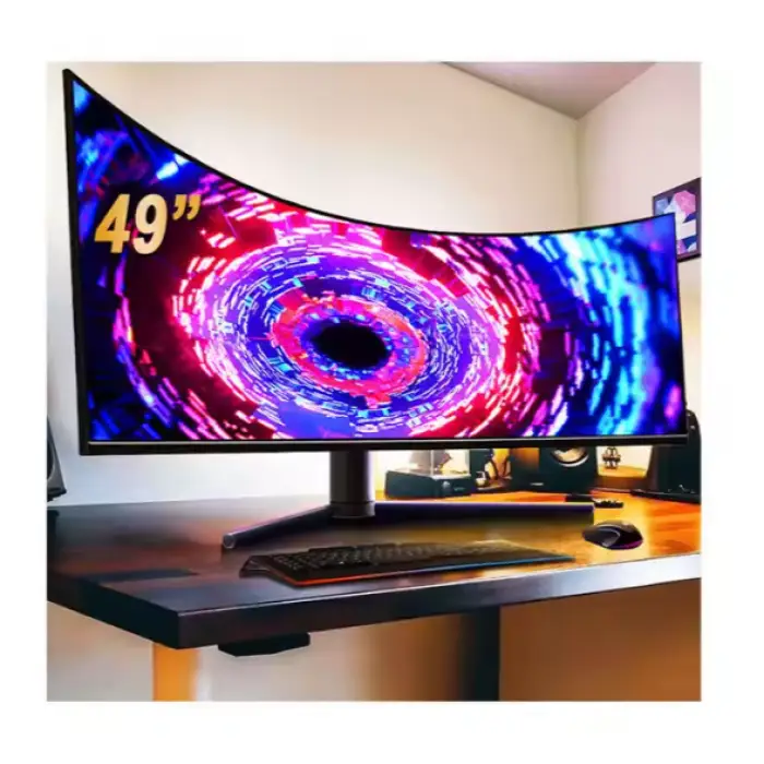 Pc Computer Monitor Gaming 240hz Oled Desktop Monitor 27" 2k 165hz 2k Ultrawide 32 4k Typc Screen Curved Monitor