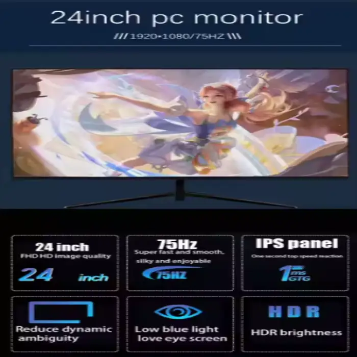 24inch Gaming Monitor 165/180/240HZ 1K/4K High Resolution and Refresh Response Time Quickly 1MS Oled