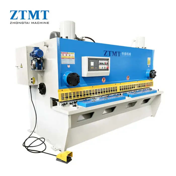 Fully Automatic CNC Hydraulic Guillotine Shearing Machine Economical Special Numerical Control System Metal Gear Shear