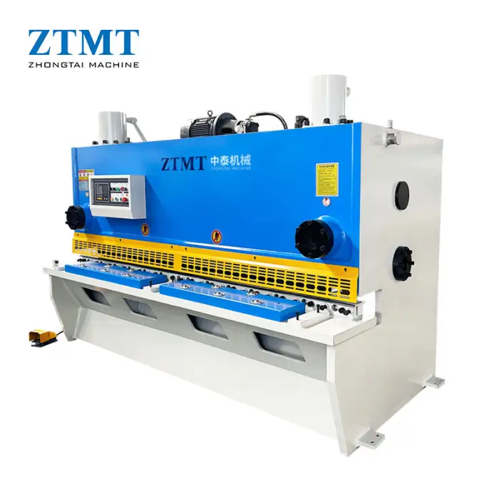 Fully Automatic CNC Hydraulic Guillotine Shearing Machine Economical Special Numerical Control System Metal Gear Shear