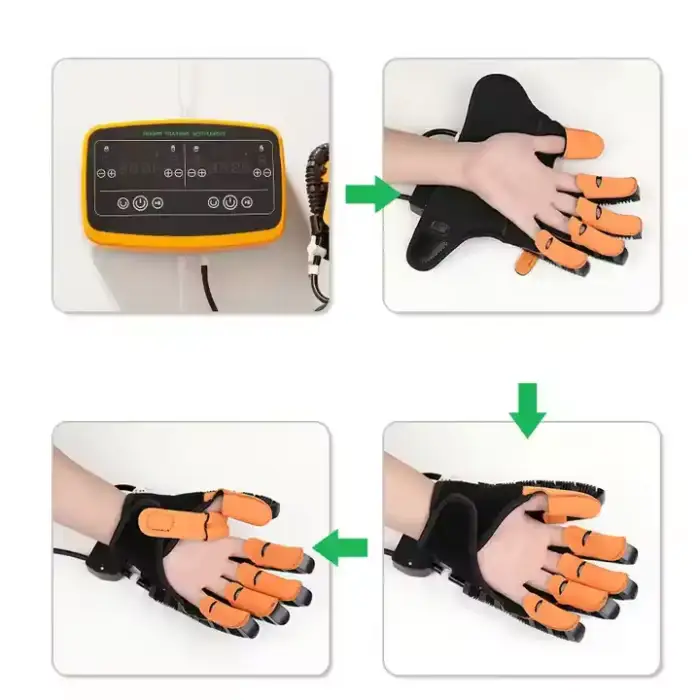 Robotic Gloves for Stroke Rehabilitation Physical Fitness Equipment Finger Trainer Accessories Rehabilitation Therapy Supplies