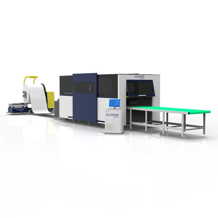 Laser Cutting Production Line 3015 Coil Metal Sheet Fiber Laser Cutting Machine 1500W 2000W 3000W