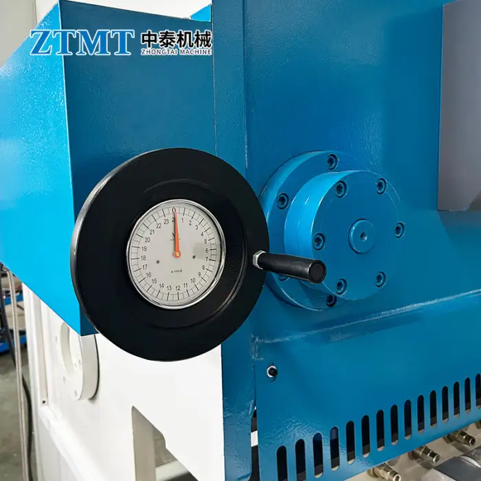 ZTMT New Cnc Hydraulic Shearing Machine 6*4000 Guillotine Sheet Metal Cutter with ESTUN E21S Control System