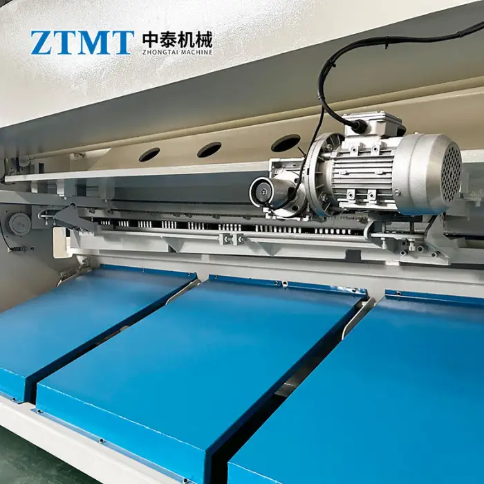 ZTMT New Cnc Hydraulic Shearing Machine 6*4000 Guillotine Sheet Metal Cutter with ESTUN E21S Control System