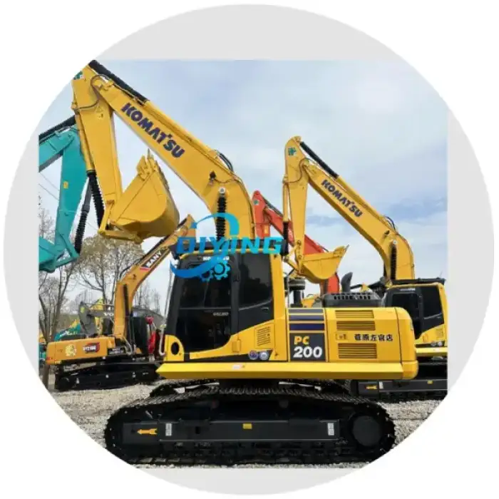 Used-Komatsu PC200 Crawler Excavator: Reliable Performance For Heavy-Duty Excavation