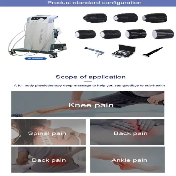 Physio Magneto Shockwave Therapy Machine Portable Arthritis Physiotherapy Equipment for Ed and Pain Relief