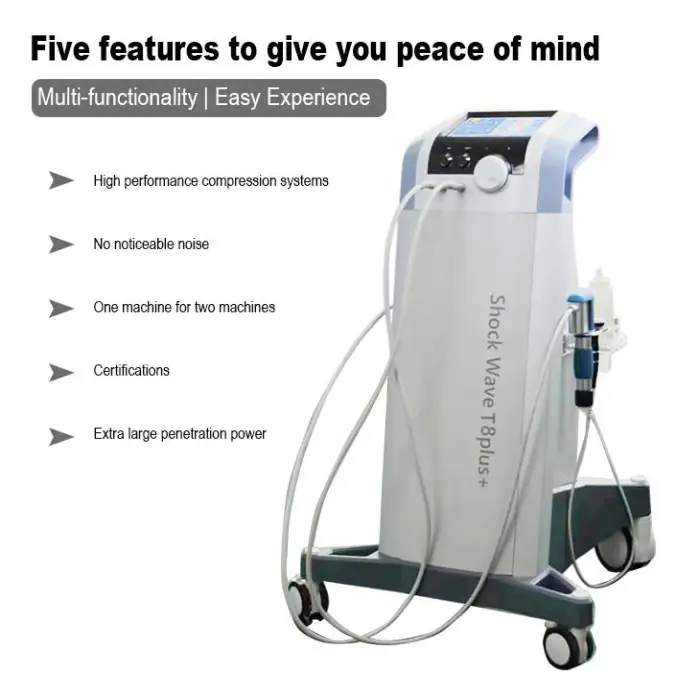 Physio Magneto Shockwave Therapy Machine Portable Arthritis Physiotherapy Equipment for Ed and Pain Relief