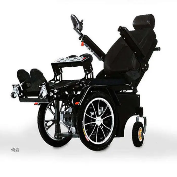 Durable Smart Independence All Terrains Motorized Electric Standing Reclining Wheelchair for the Elderly/disabled