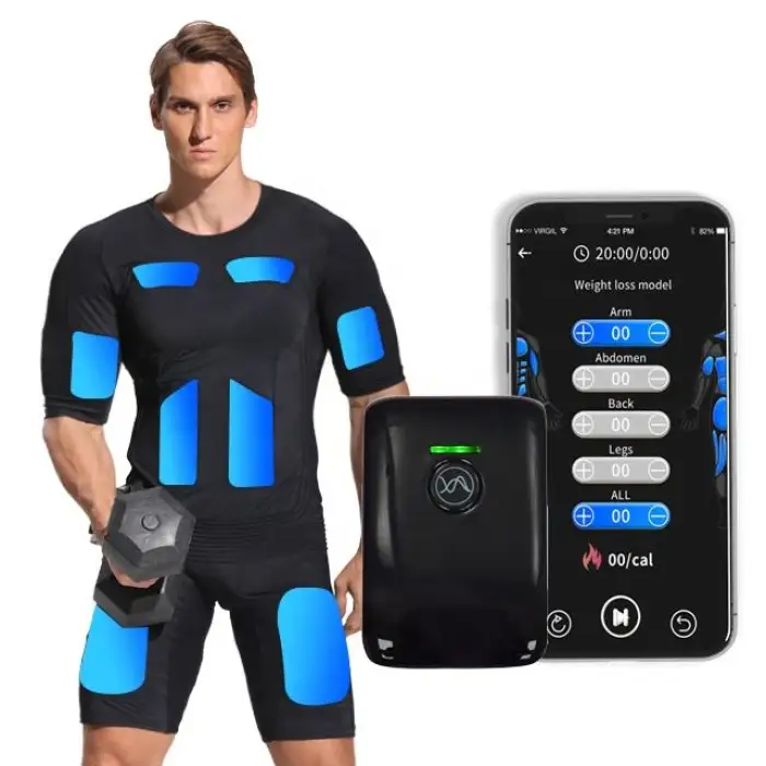 Ems Electrostimulation Workout Set for Rehabilitation and Regeneration to Prevent Muscle Atrophy