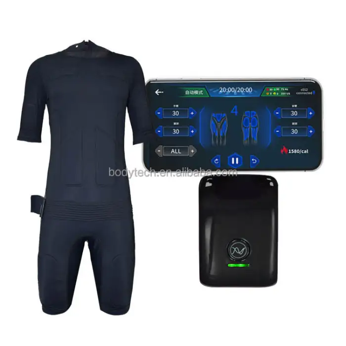 Ems Electrostimulation Workout Set for Rehabilitation and Regeneration to Prevent Muscle Atrophy