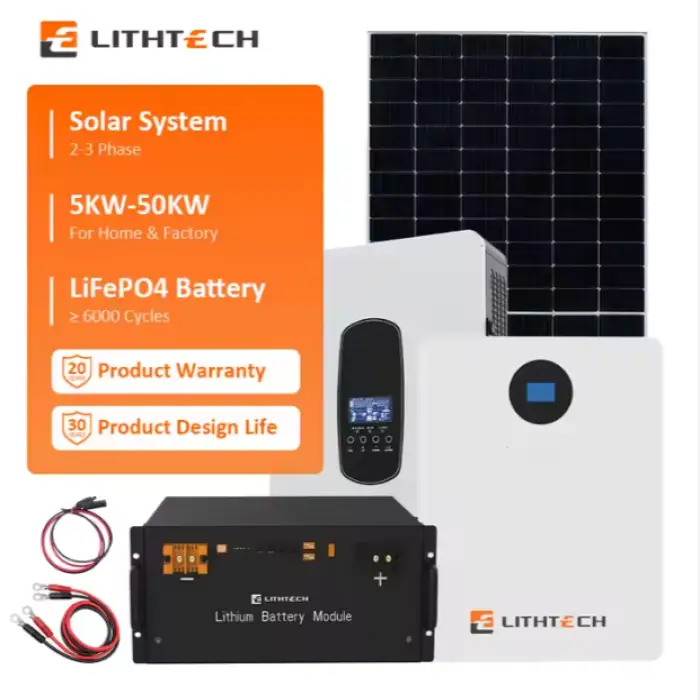 Solar Systems Complete Kit Home Solar 5kw 10kw Battery Hybrid Power Invert Panel System for Home